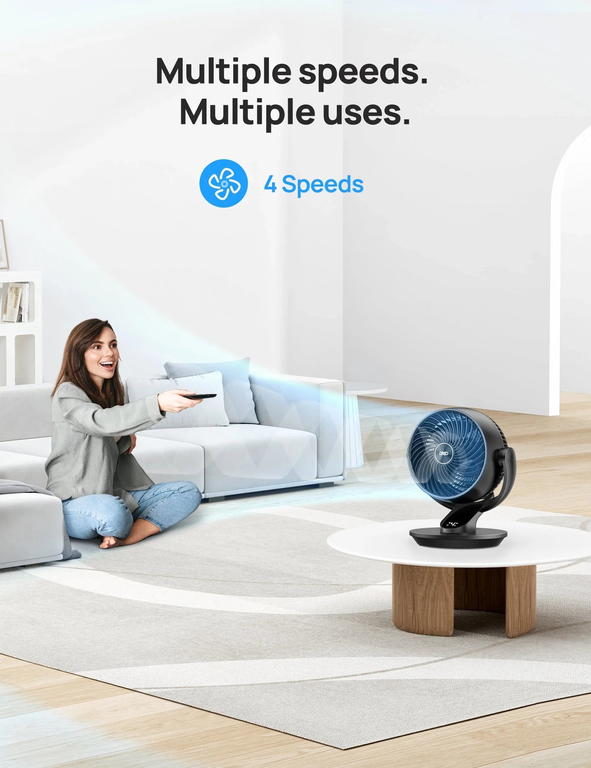 TurboPoly™ Table Fan 511 - DREO