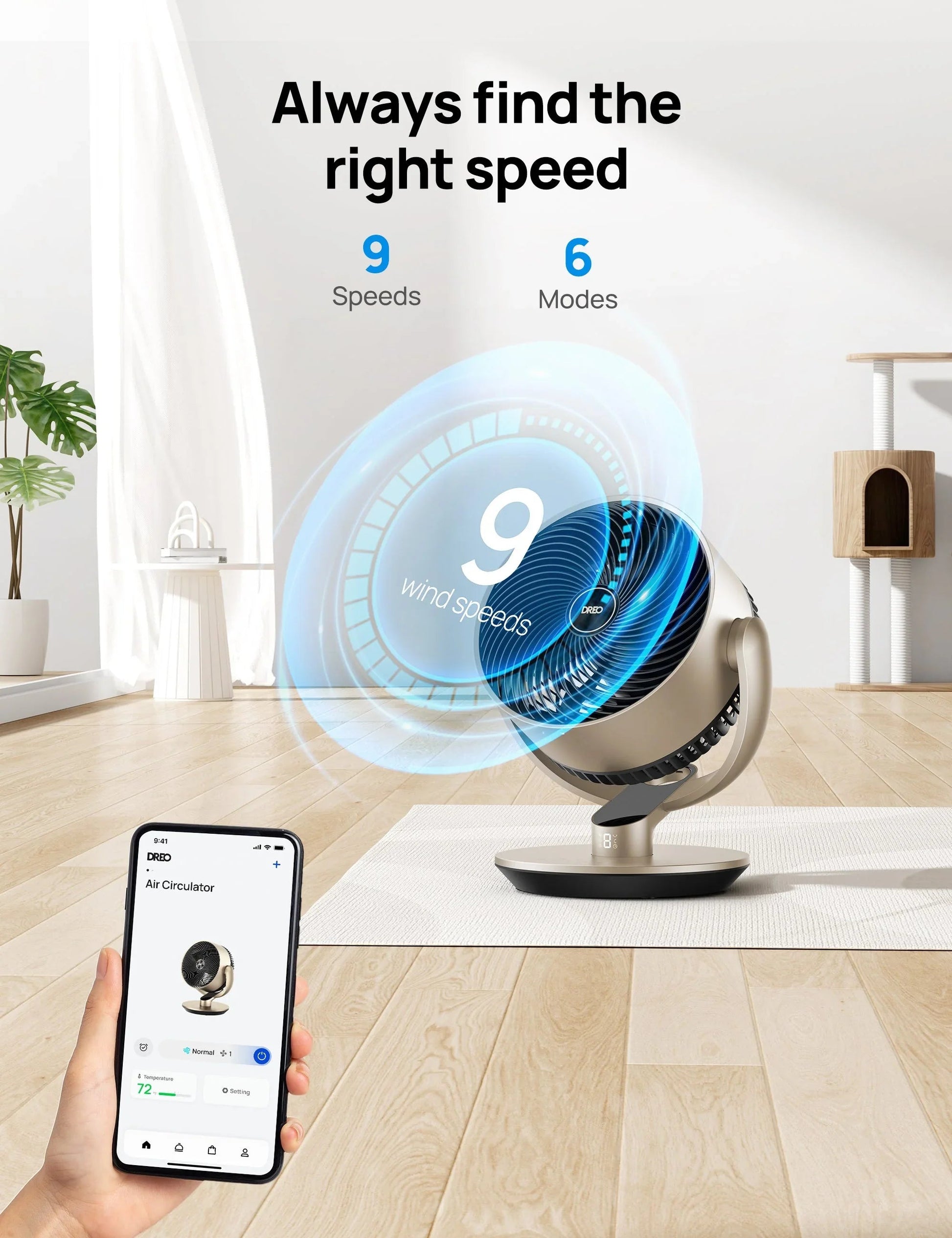 TurboPoly™ Table Fan 714S - DREO