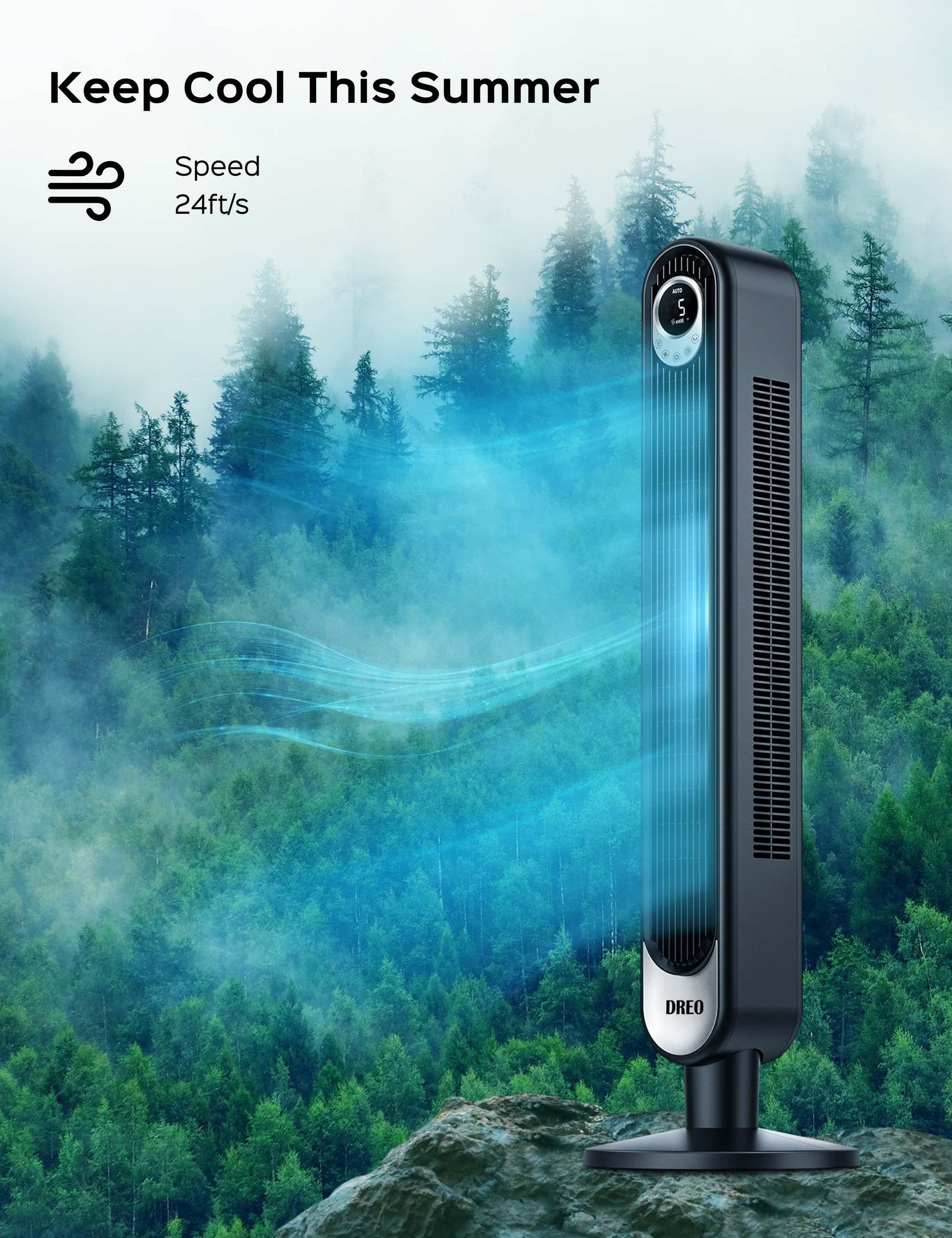 Smart Tower Fan Cruiser Pro T1S - DREO