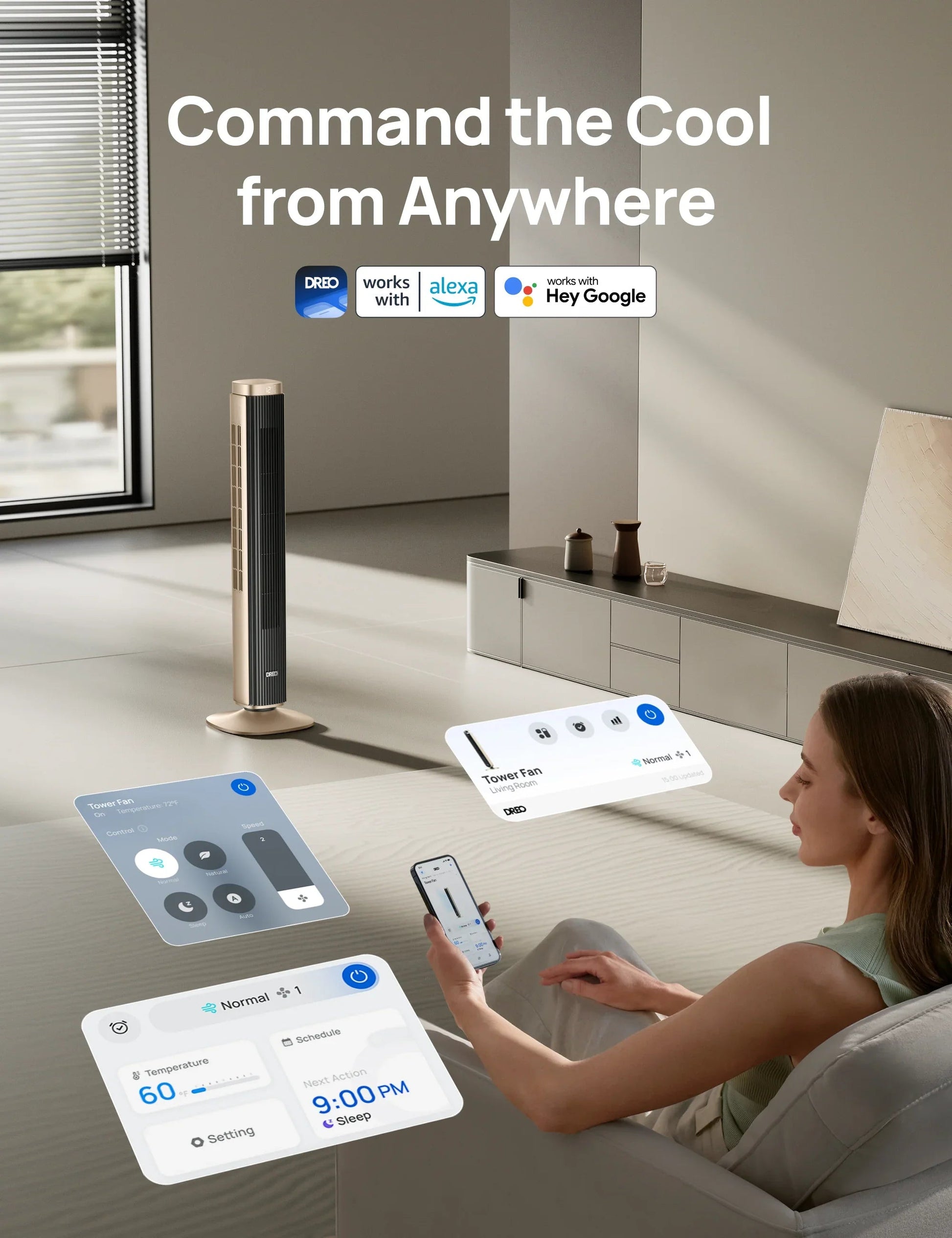 Smart Tower Fan Pilot Pro S - DREO