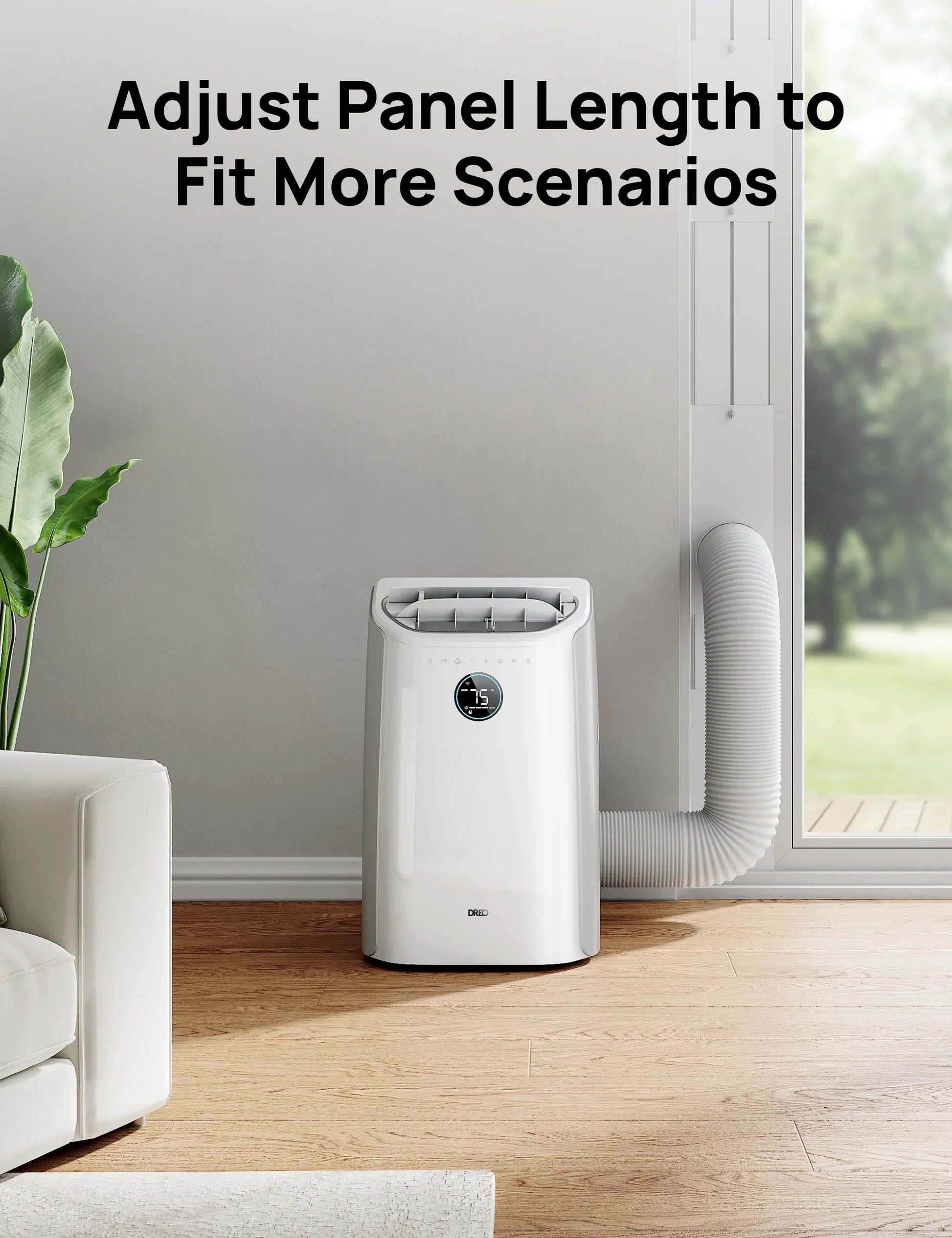 DREO Portable Air Conditioner Single Hose Kit (AC318S, AC319S, AC515S, AC516S) - DREO