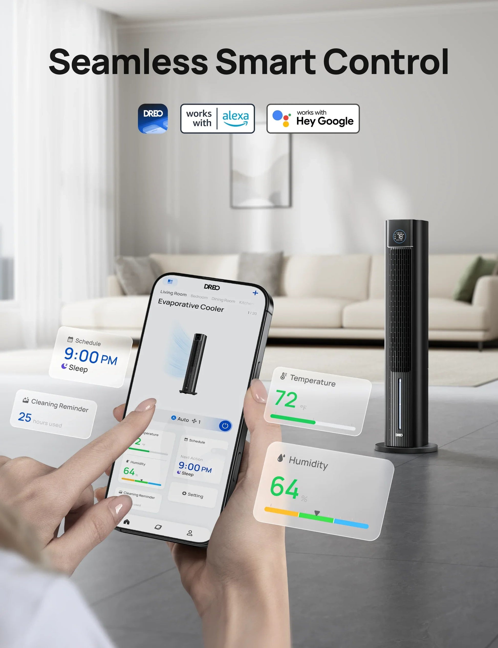 Evaporative Cooler 712S - DREO