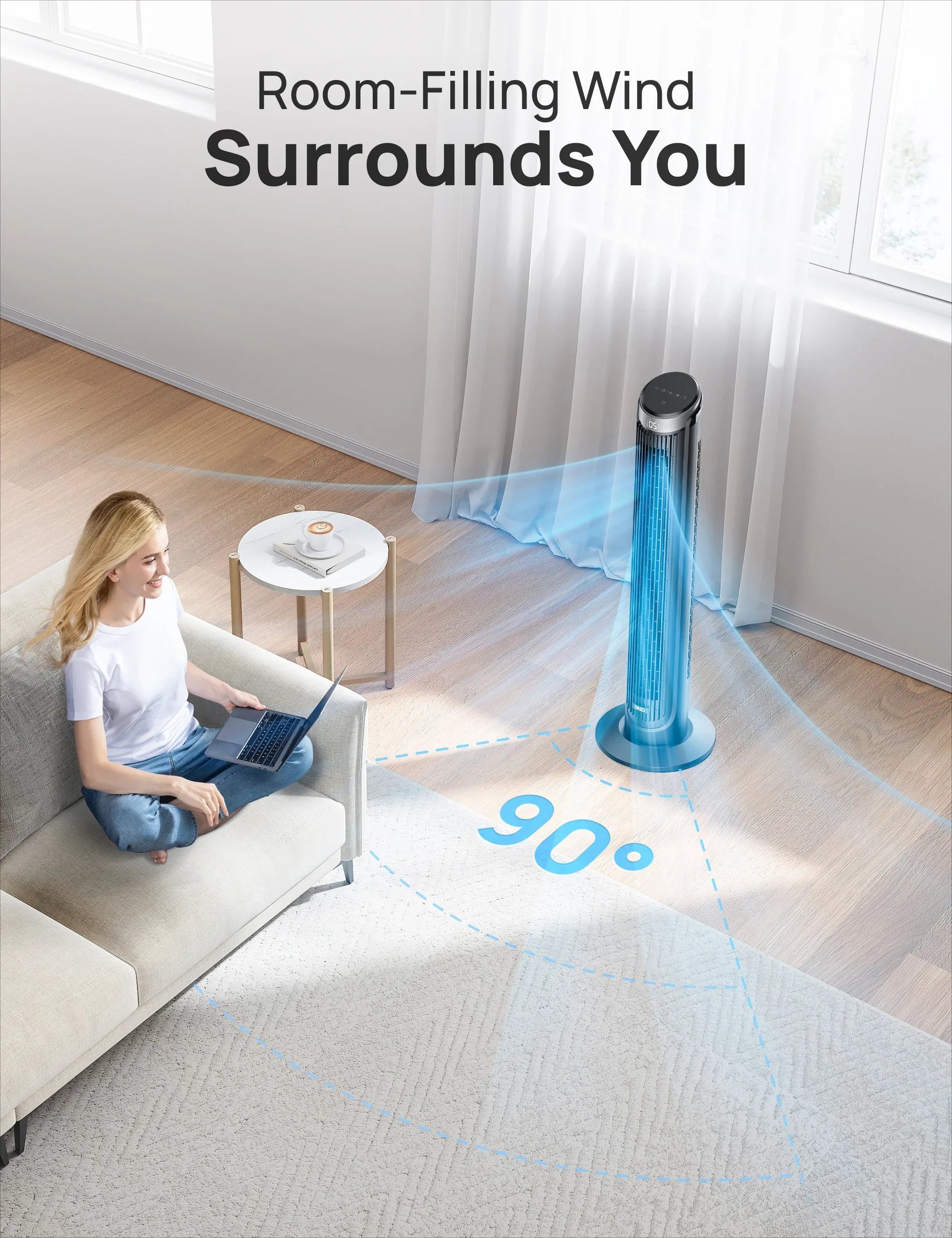 Smart Tower Fan Cruiser Pro T3S - DREO